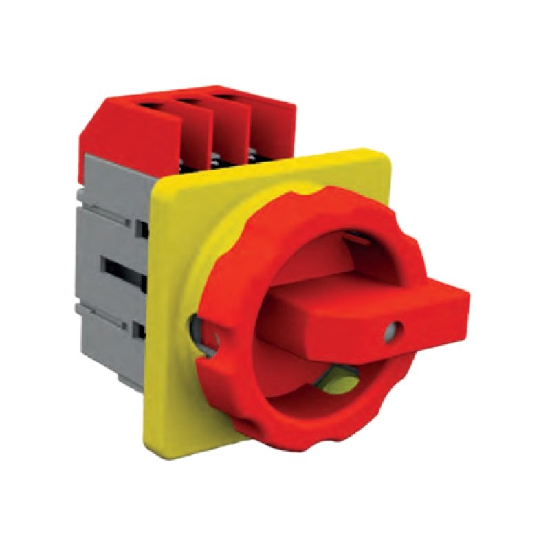 Switch Disconnector 3 Poles 25A Emergency Panel Fixing Y/R Disconnector Switch Isolator Switch